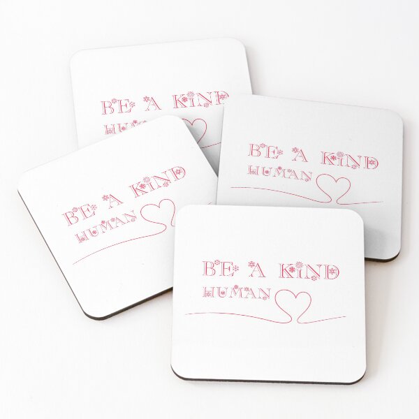 Item preview, BE A KIND HUMAN - Cute Face Mask Gift Idea For Siblings And Friends designed and sold by MJLdesigns.