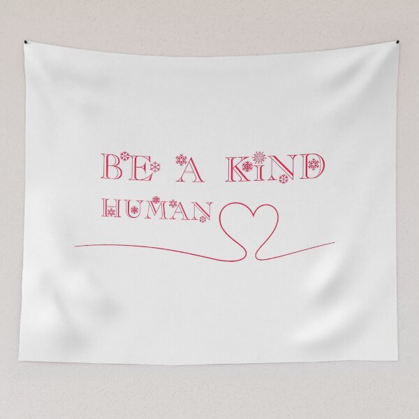 Item preview, BE A KIND HUMAN - Cute Face Mask Gift Idea For Siblings And Friends designed and sold by MJLdesigns.