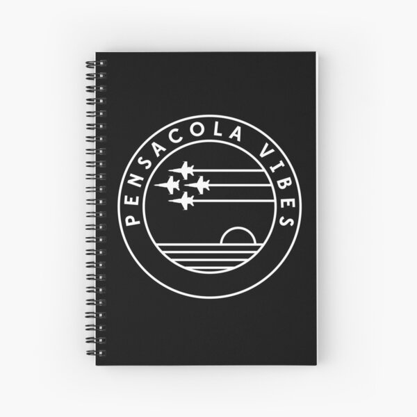 Diamond Blues - White Spiral Notebook