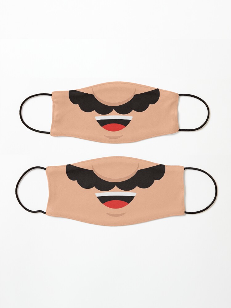 Alternate view of It's a Me! Plumber Face Mask