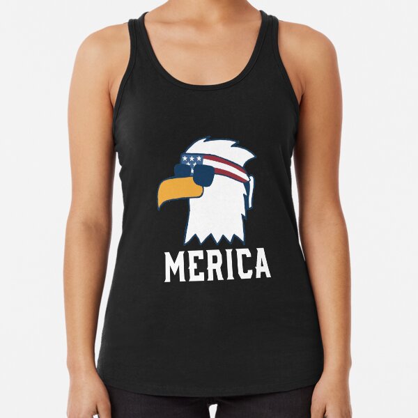 Merica Eagle Funny Mullet Parody USA Mens Tank Top Merica Eagle Funny Mullet Parody USA Mens Tank Top