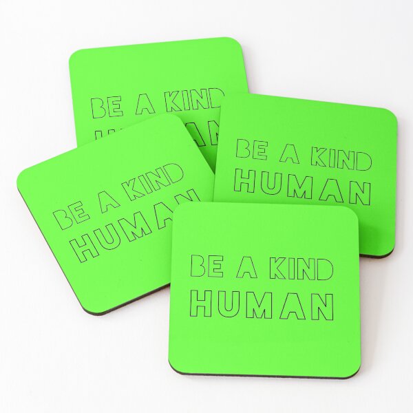 Item preview, BE A KIND HUMAN - Cute Face Mask Gift Idea For Siblings And Friends designed and sold by MJLdesigns.