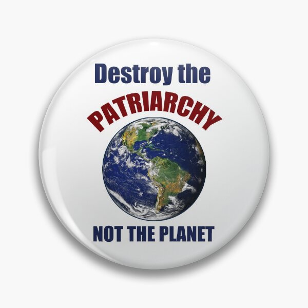 Item preview, Destroy The Patriarchy Not The Planet designed and sold by ResistNow.
