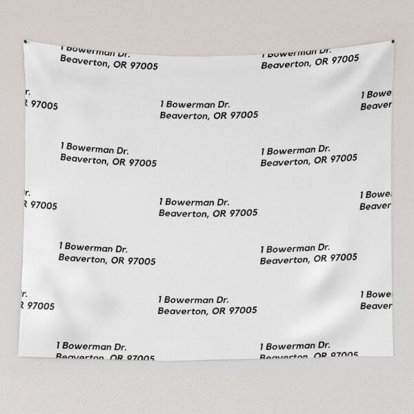 Item preview, Nike HQ Address (Black) designed and sold by fandomtshirtss.