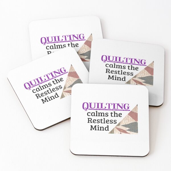 Item preview, Quilting Calms the Restless Mind designed and sold by seize39.