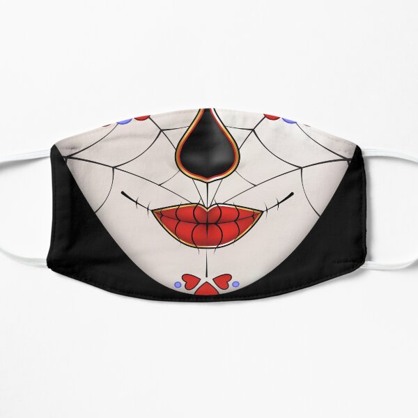 Dia de los Muertos, La Catrina Face Mask Mask
