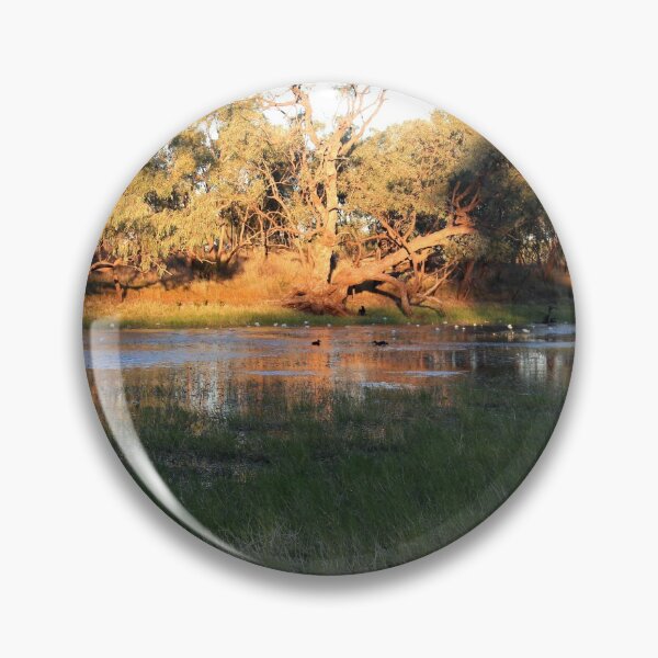 Item preview, Early morning Camooweal Billabong Queensland designed and sold by KazM.