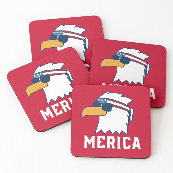 Item preview, Eagle Mullet Merica Shirt Men & Kids 4th of July American Flag USA Red designed and sold by SalahBlt.
