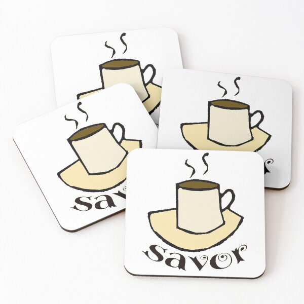 Item preview, savor the coffee designed and sold by Virginia Fitzgerald.