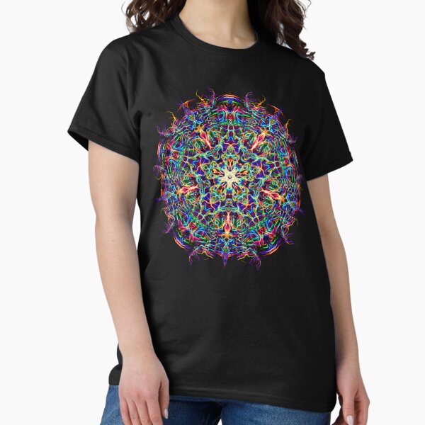 Item preview, Energy Mandala of 4D Hyperspace Visuals - Psychedelic Sacred Geometry Meditation Focus  designed and sold by Leah McNeir.