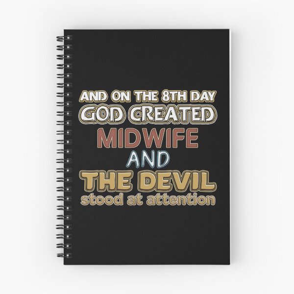 Item preview, Midwife Gifts- And On The 8th Day God Created Midwife designed and sold by sakharoth.