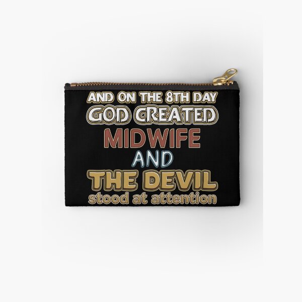 Item preview, Midwife Gifts- And On The 8th Day God Created Midwife designed and sold by sakharoth.