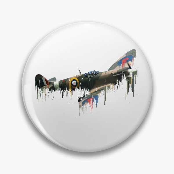 Item preview, Awesome Spitfire Liquid Metal Art designed and sold by FortyandDeuce.
