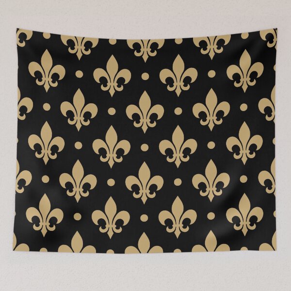 Item preview, Gold & Black Fleur de Lis - Saints Fans Louisiana designed and sold by ImageNugget.