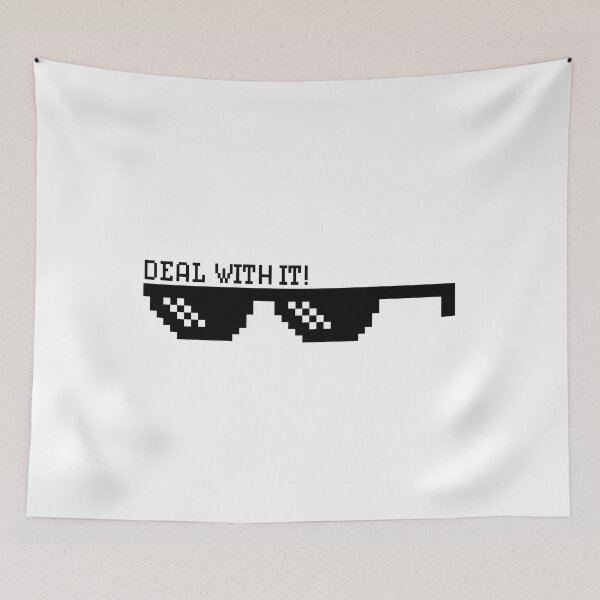 Item preview, deal with it design designed and sold by Tijn-W-B.