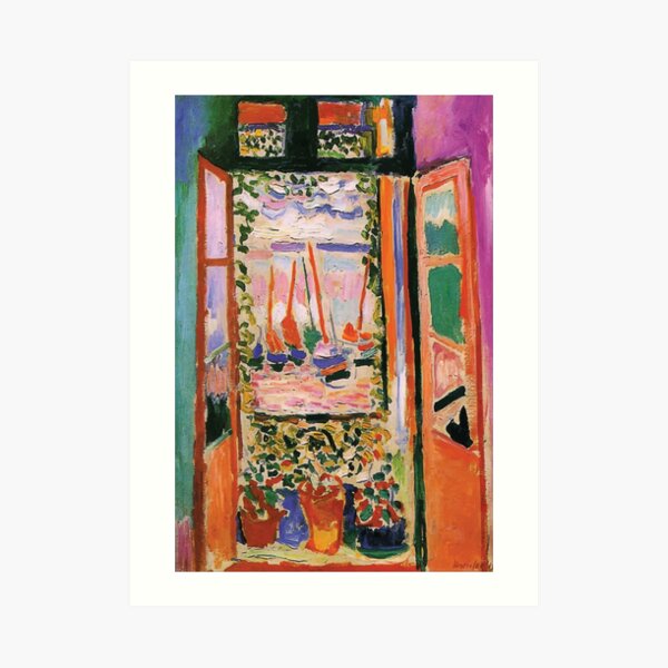 Henri Matisse | Open Window Art Print