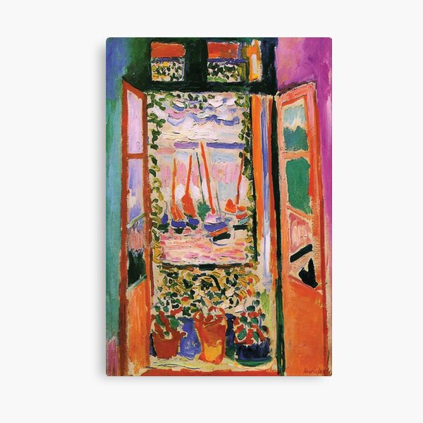 Henri Matisse | Open Window Canvas Print