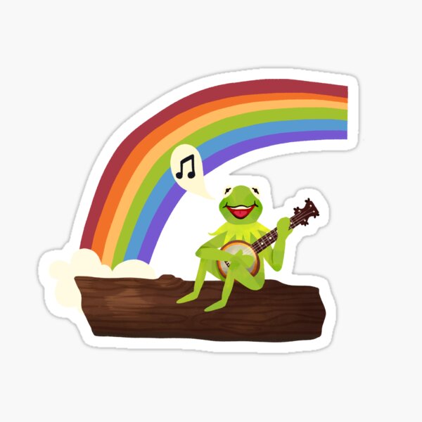 Banjo Kermit Version: 3 Sticker