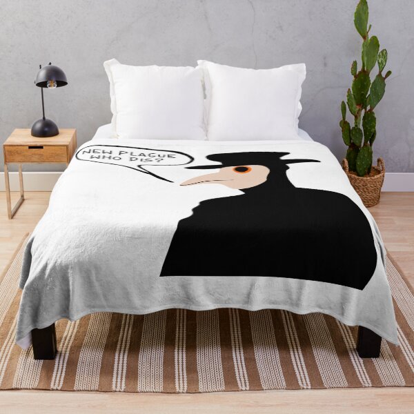 Item preview, New Plague Who Dis? Plague Doctor designed and sold by PlagueCity.