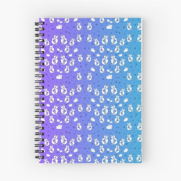 Item preview,  Mouse Loves His Cheese - Purple Blue Teal Blend with Vertical Stripes designed and sold by Cindi Hardwicke.