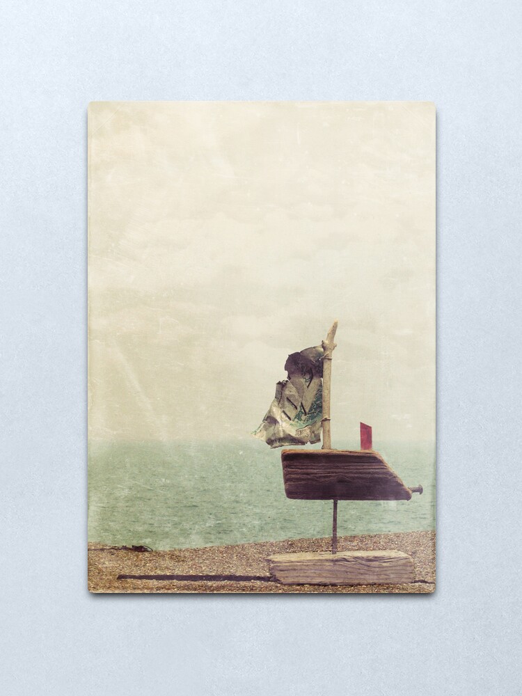 Alternate view of Boat Love Metal Print