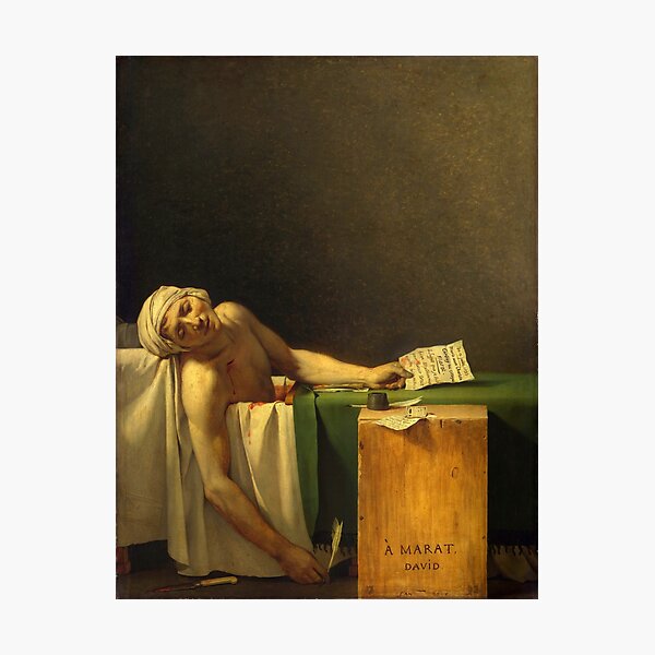 Item preview, The Death of Marat - Jacques-Louis David  designed and sold by CJET.