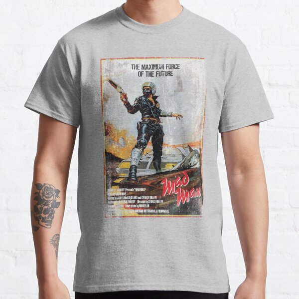 Mad Max distressed movie poster Classic T-Shirt