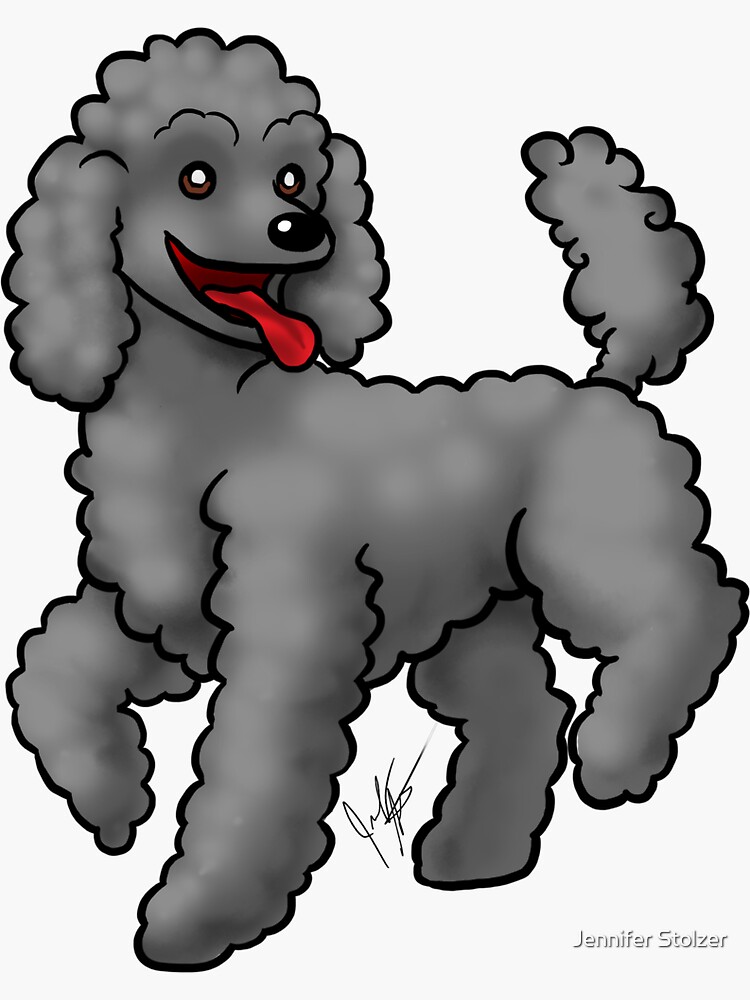 Poodle Black by jameson9101322