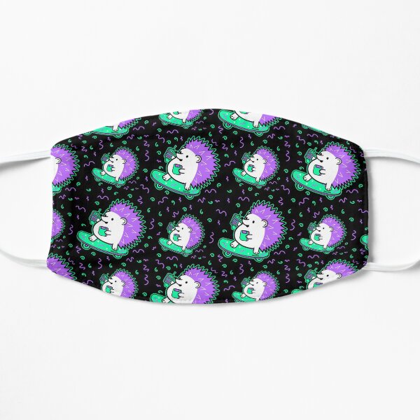 Duncan the Hedgehog - Retro Ridge Flat Mask