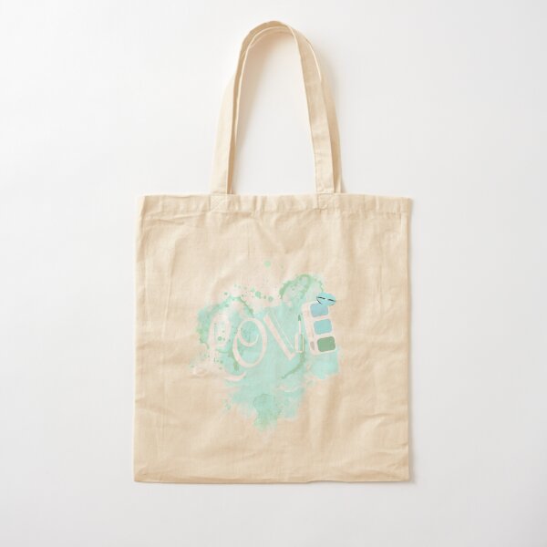 Love Make Up and What Nots Cotton Tote Bag