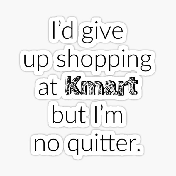 Kmart Shopping Sticker