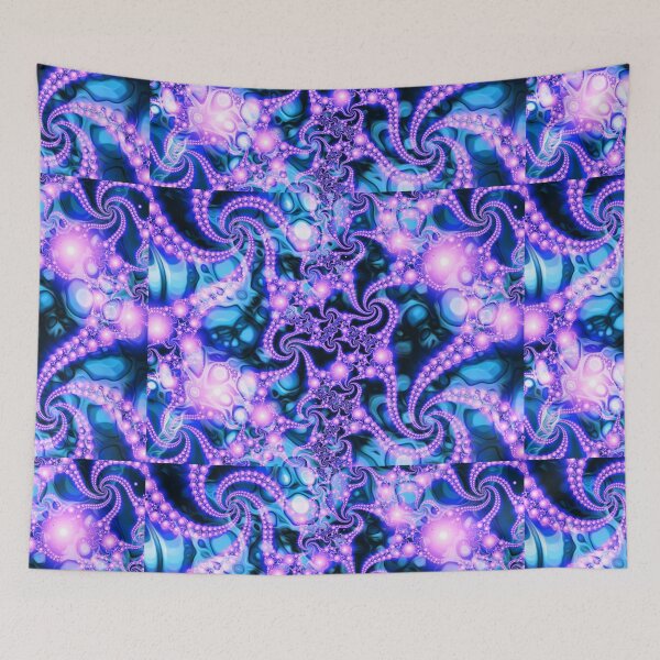 Item preview, Falling Within  (cool) - Psychedelic Fractal Abstract designed and sold by Leah McNeir.