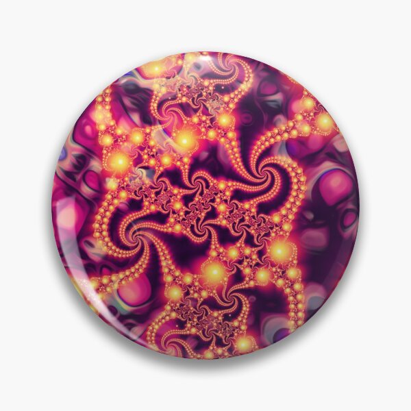 Item preview, Falling Within (warm) - Psychedelic Fractal Abstract designed and sold by Leah McNeir.