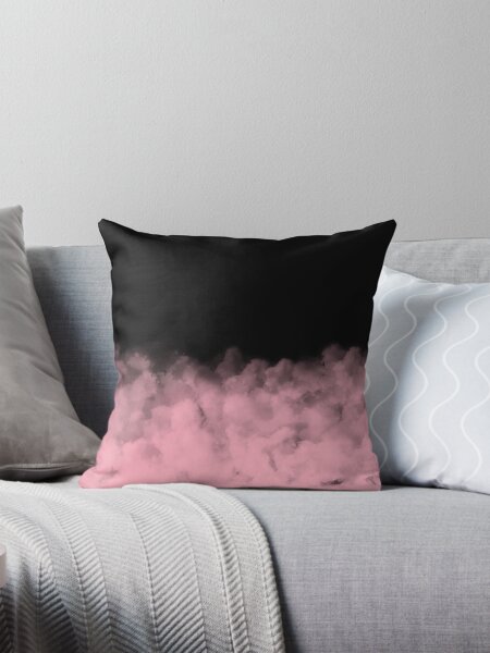 Black And Pink Pillows Cushions for Sale Redbubble