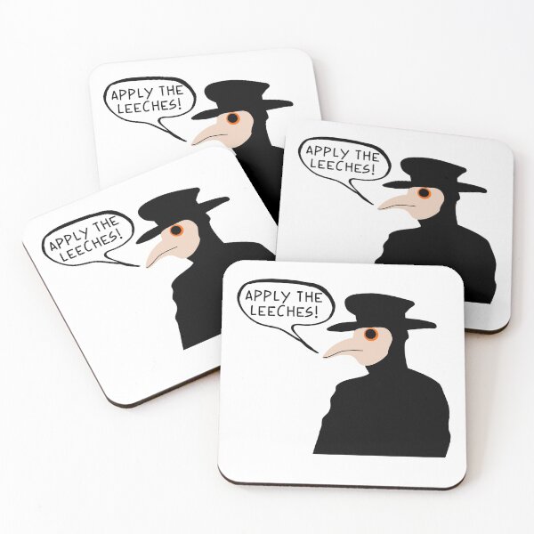 Item preview, Plague Doctor Apply The Leeches designed and sold by PlagueCity.