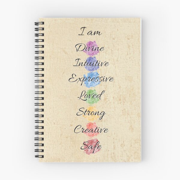 Item preview, Color Chakra Energy Affirmation designed and sold by Bluepress.