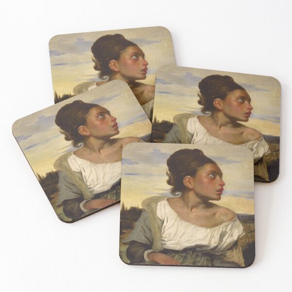 Item preview, Eugene Delacroix Orphan Girl at the Cemetery French Romantic Painting  designed and sold by MindChirp.