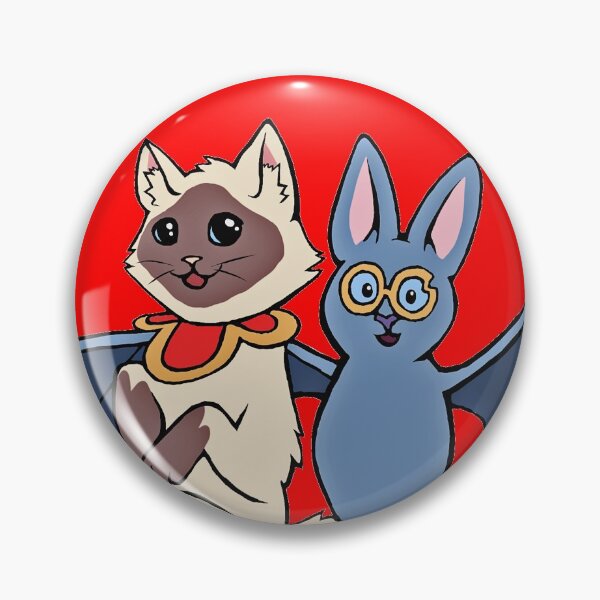 Item preview, Cat and Bat designed and sold by ScribbOwls.