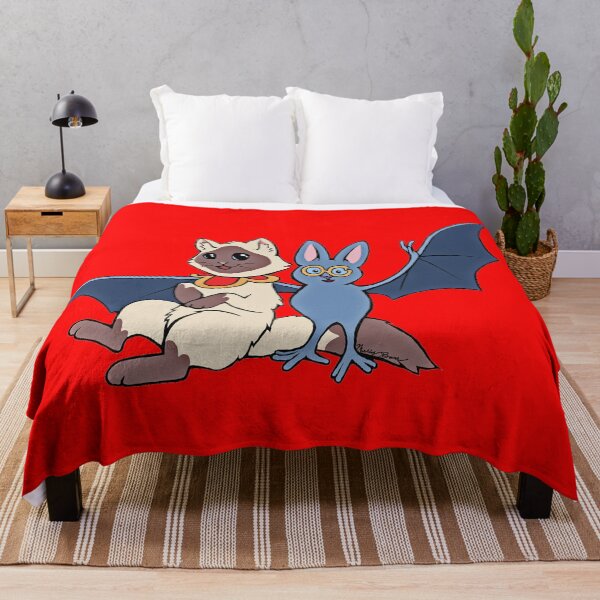 Item preview, Cat and Bat designed and sold by ScribbOwls.