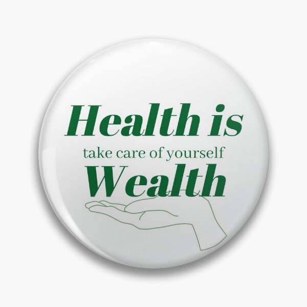 Item preview, Health is Wealth designed and sold by franuschki.