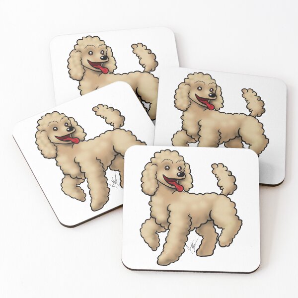 Item preview, Dog - Poodle - Brown designed and sold by Jennifer Stolzer.