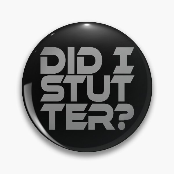 Item preview, Did I Stutter? Idium Series designed and sold by Carbon-Fibre Media.