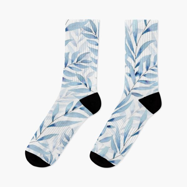 Item preview, Blue leaves designed and sold by ModernL2020.