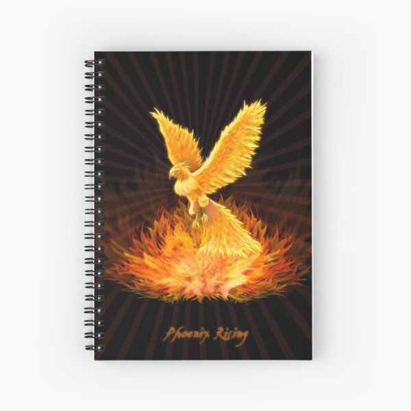 Phoenix Rising Spiral Notebook