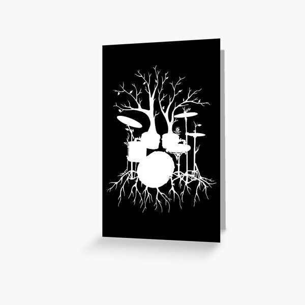Item preview, "Live the Beat to the Tempo of Creation" ~ drum tree art , version1 designed and sold by Leah McNeir.