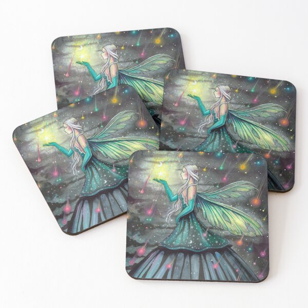 Item preview, Star Showers Fairy Fantasy Artwork by Molly Harrison designed and sold by Molly  Harrison.