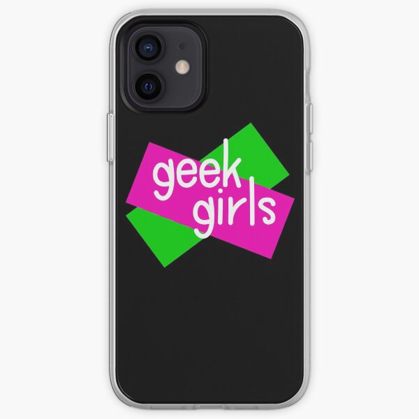 Geek girls have more fun iPhone Soft Case