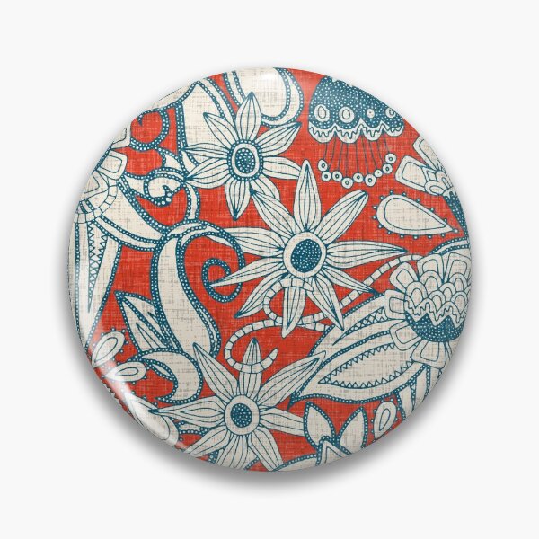 Item preview, sarilmak fire orange blue designed and sold by scrummy.