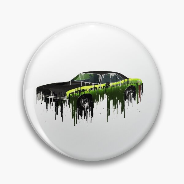Item preview, Awesome Plymouth Cuda Liquid Metal Art designed and sold by FortyandDeuce.