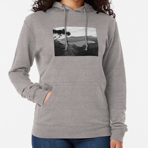 Wineglass Bay II - BW Lightweight Hoodie